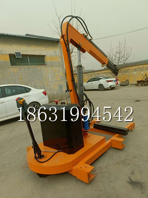 怀柔区自卸车厢随车吊 自制轮式四不像起重机 四驱平板吊 5吨 贵盛